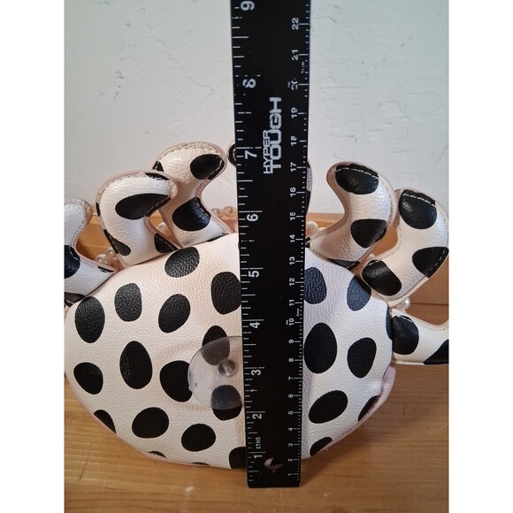 BETSEY JOHNSON Kitsch Octopus Pink Pearls Clutch Cosmetic Makeup Bag NWOT - Picture 11 of 13